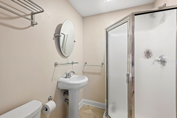 Bathroom, Glass Shower, Interior