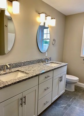 Bathroom, Dual Sink Vanities, Interior