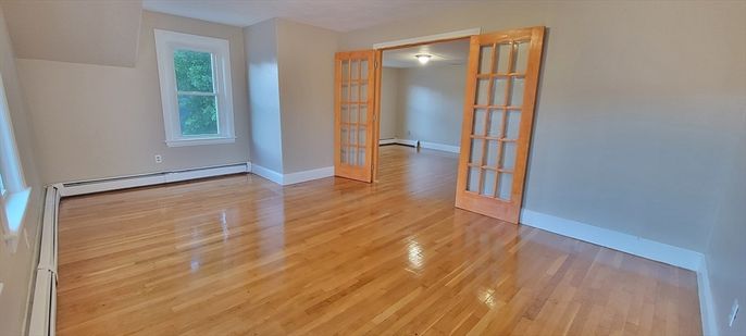 Empty room, Interior, Wood Texture Flooring