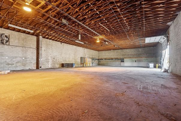 Interior, Stone Walls, Wooden Beams