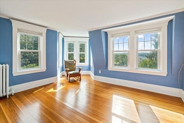 Empty room, Interior, Wood Texture Flooring