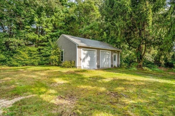 Backyard, Detached Garage, Exterior