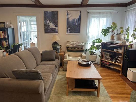 Interior, Living room, Wooden Beams, Wood Texture Flooring