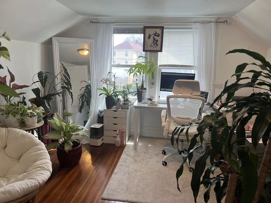 Home Office, Interior, Wood Texture Flooring