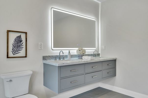 Bathroom, Dual Sink Vanities, Interior