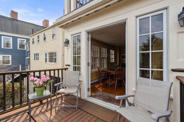 Exterior, Wood Texture Flooring