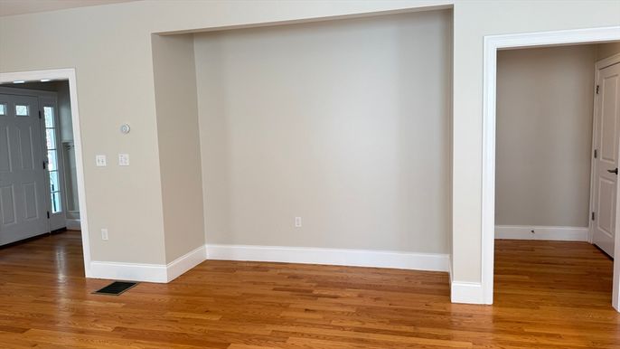 Empty room, Interior, Wood Texture Flooring