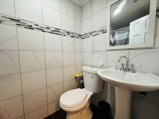 Bathroom, Interior, Marble Walls