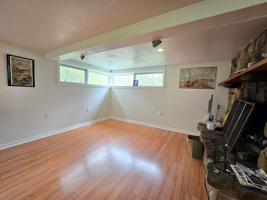 Empty room, Interior, Wood Texture Flooring