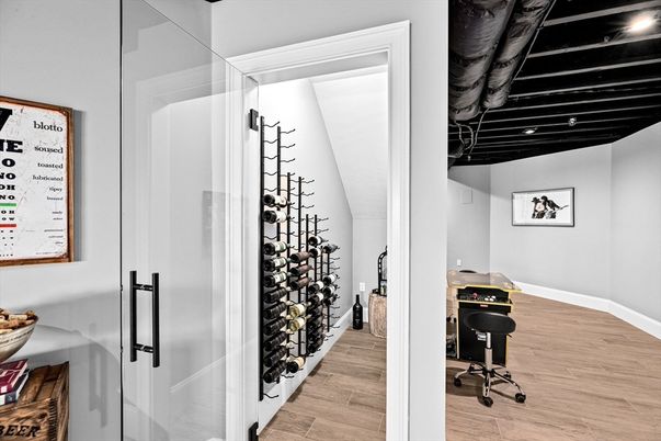 Interior, Wine Storage, Wood Texture Flooring