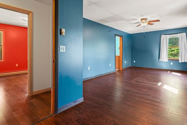 Empty room, Interior, Wood Texture Flooring