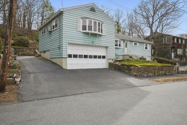 Attached, Exterior, Facade, Raised Ranch