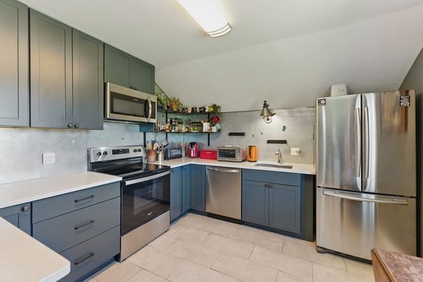 Interior, Kitchen, Stainless Steel Appliances
