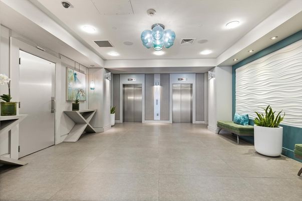 Elevator, Interior, Pendant Lights, Recessed Lighting