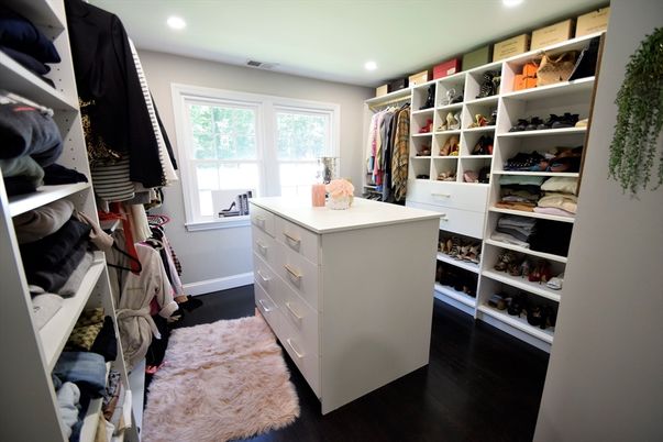 Interior, Recessed Lighting, Walk-in Closets, Wood Texture Flooring
