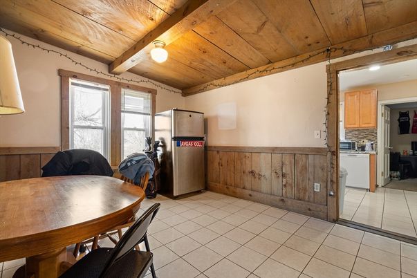Dining room, Interior, Wooden Beams, Wooden Ceilings