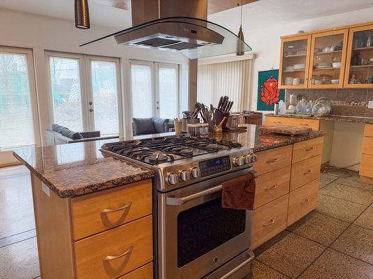 Interior, Kitchen, Stainless Steel Appliances