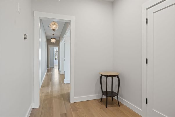 Chandelier, Interior, Wood Texture Flooring