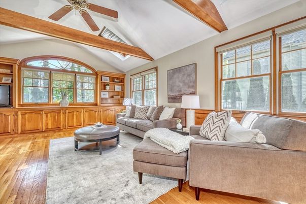 Interior, Living room, Wooden Beams, Wood Texture Flooring