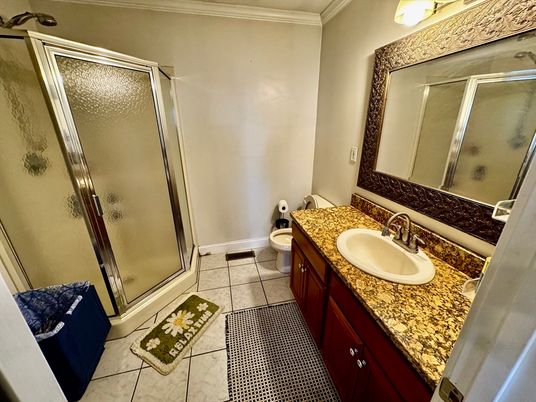 Bathroom, Glass Shower, Interior