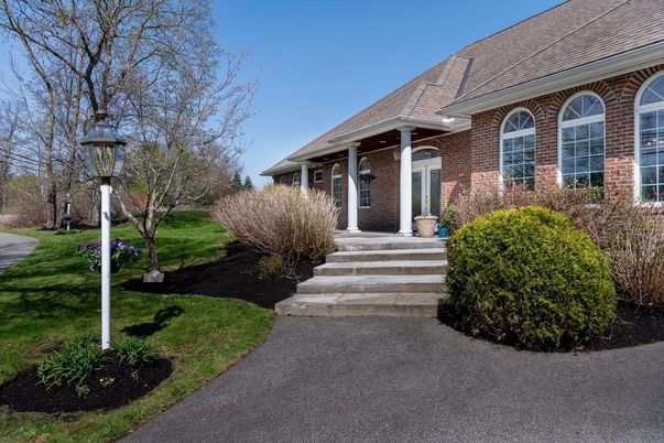 Exterior, Facade, Brick Facade, Cape Cod