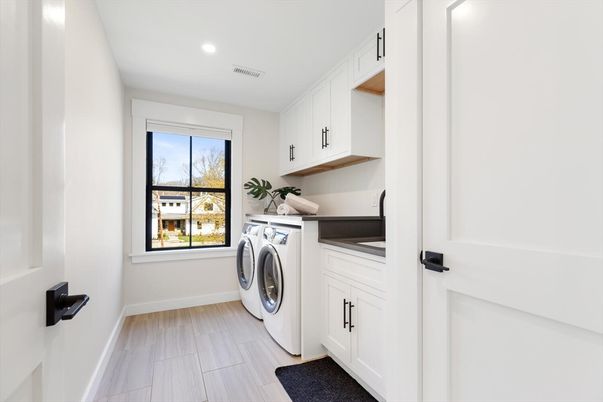 Interior, Recessed Lighting, Washer