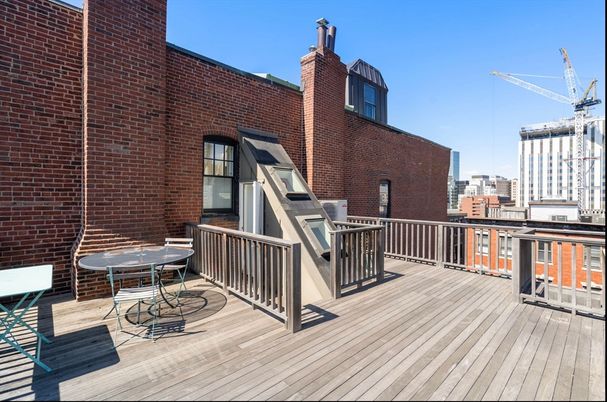 Exterior, Wood Texture Flooring