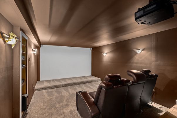 Home Theatre Room, Interior, Projection Screen, Theatre Room