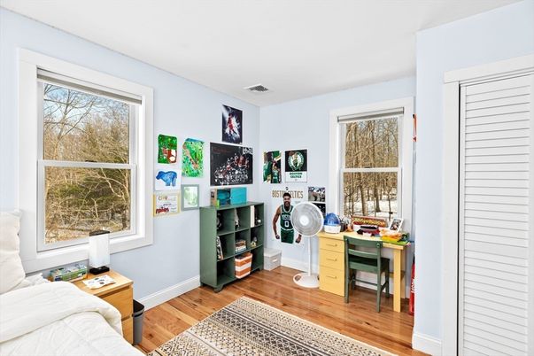 Home Office, Interior, Wood Texture Flooring