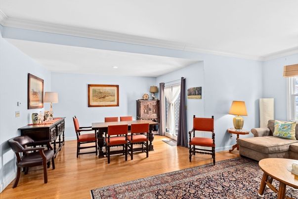 Dining room, Interior, Wood Texture Flooring