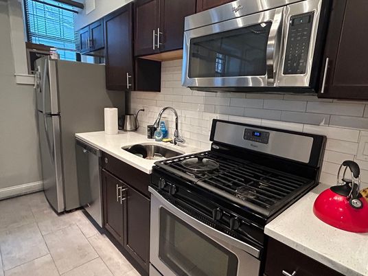 Interior, Kitchen, Stainless Steel Appliances