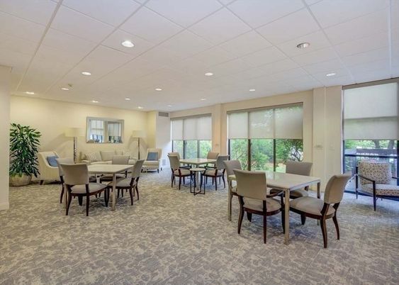 Dining room, Interior, Recessed Lighting