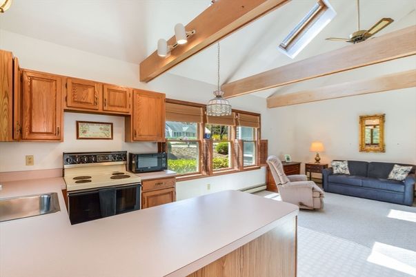 Interior, Kitchen, Pendant Lights, Wooden Beams