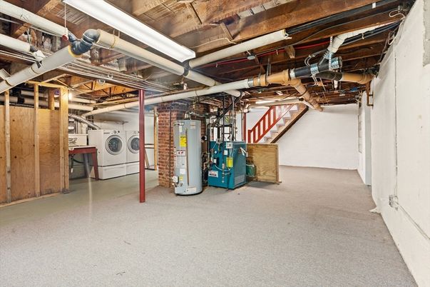 Interior, Stone Walls, Washer
