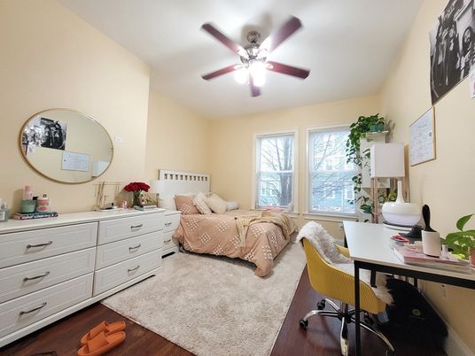 Bedroom, Home Office, Interior, Wood Texture Flooring
