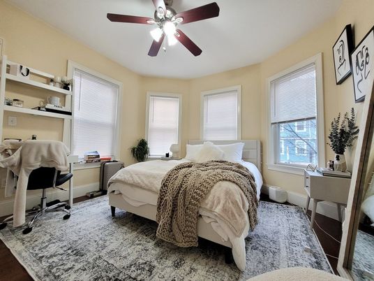 Bedroom, Home Office, Interior, Wood Texture Flooring