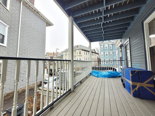 Exterior, Wood Texture Flooring
