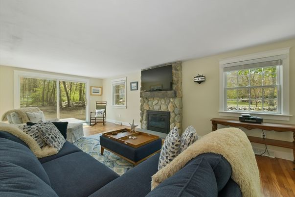 Fireplace, Interior, Living room, Wood Texture Flooring