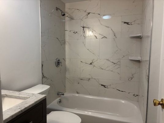 Bathroom, Interior, Marble Walls