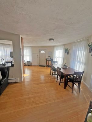 Dining room, Interior, Wood Texture Flooring