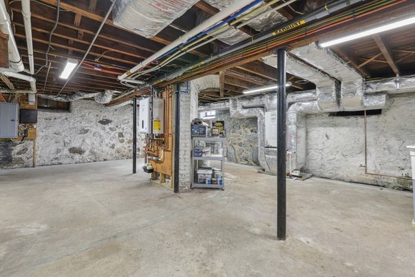 Interior, Stone Walls