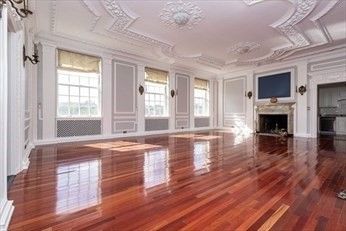 Empty room, Fireplace, Interior, Wood Texture Flooring