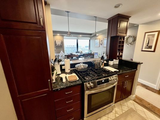 Dining room, Interior, Kitchen, Pendant Lights, Recessed Lighting