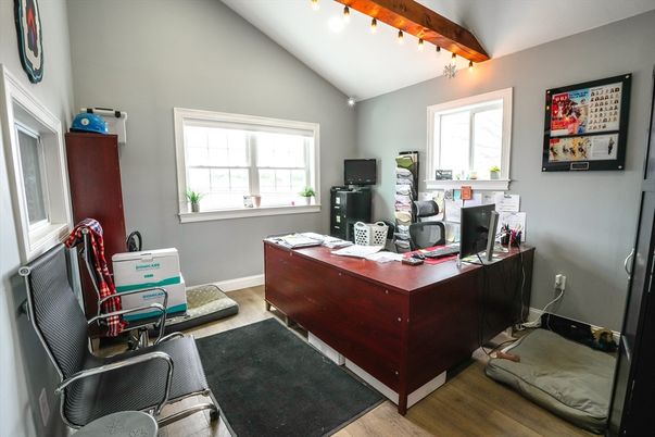 Home Office, Interior, Wood Texture Flooring