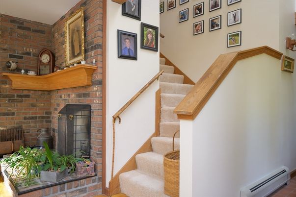 Fireplace, Interior, Stone Walls