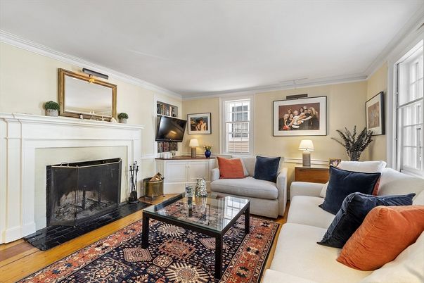 Fireplace, Interior, Living room, Wood Texture Flooring