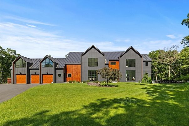 Attached, Backyard, Exterior, Facade, Farmhouse