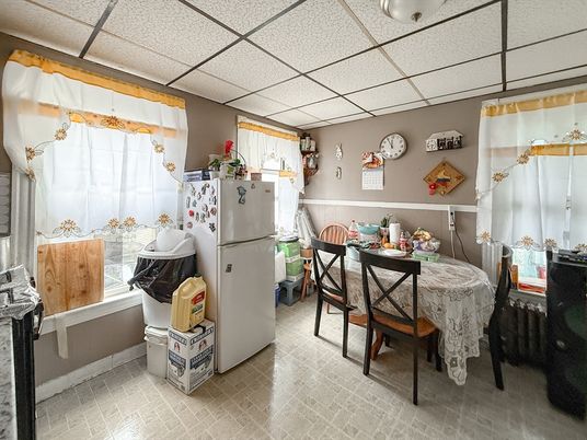 Dining room, Interior, Kitchen