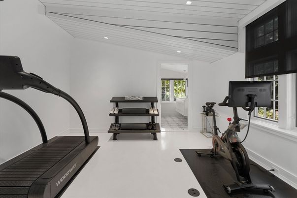 Fitness Equipment, Interior, Recessed Lighting