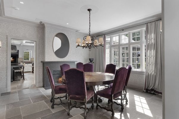 Chandelier, Dining room, Interior, Recessed Lighting